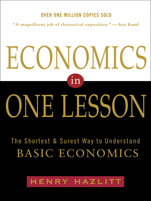 Title details for Economics in One Lesson by Henry Hazlitt - Wait list